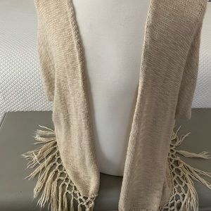 Boutique long sweater vest